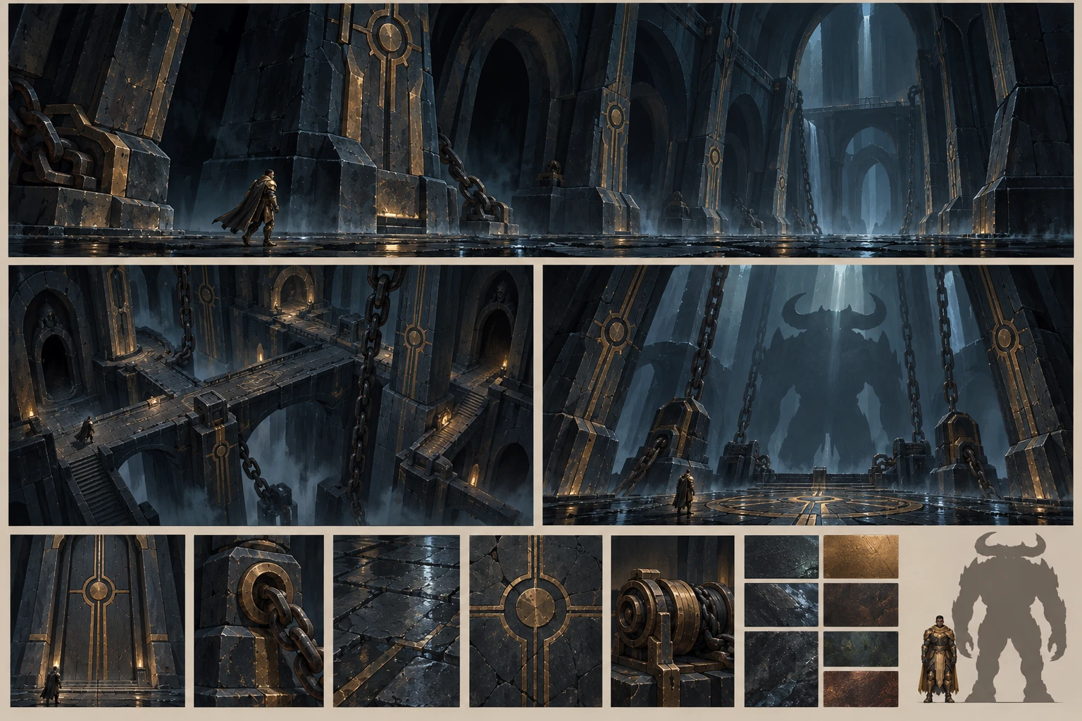 Paladino environment and architecture exploration sheet